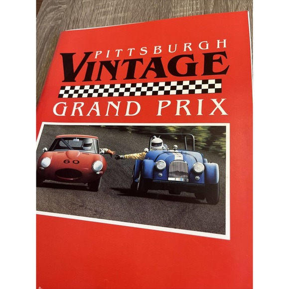 Pittsburgh Vintage Grand Prix Race Program 1989 Classic Autos Morgan Jaguar - Picture 3 of 16
